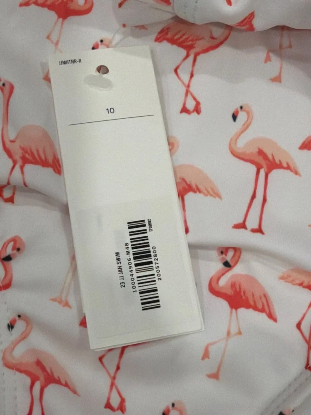 Janie and Jack Flamingo Print Two-Piece Swim Set Girls 10 NWT